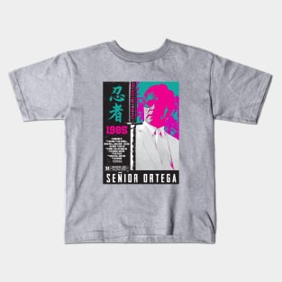 Senior Ortega ninja vintage style T-shirt Kids T-Shirt